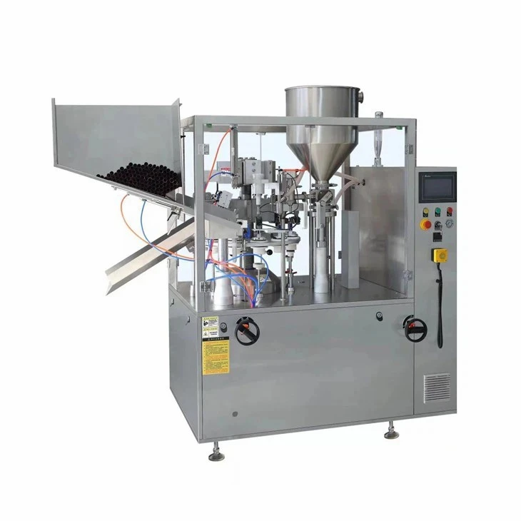 Cosmetic Tube Filling And Sealing Machine